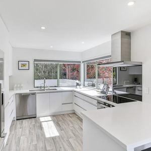 Minimalist U Shaped Kitchen by Nigel Molloy Joinery LTD